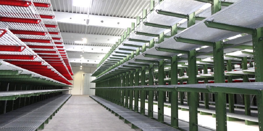 Cantilever racking is multi-level, high-density storage racks designed to handle hundreds of different types and sizes of products with freedom from column or upright interference.
