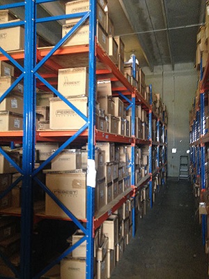Here's what a Warehouse Racking System Looks Like
