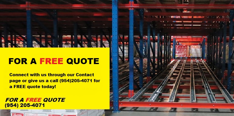 Pallet Racks provide safe & efficient storage of palletised goods.