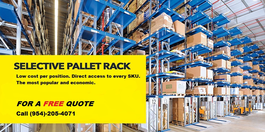 Selective Pallet Racking System